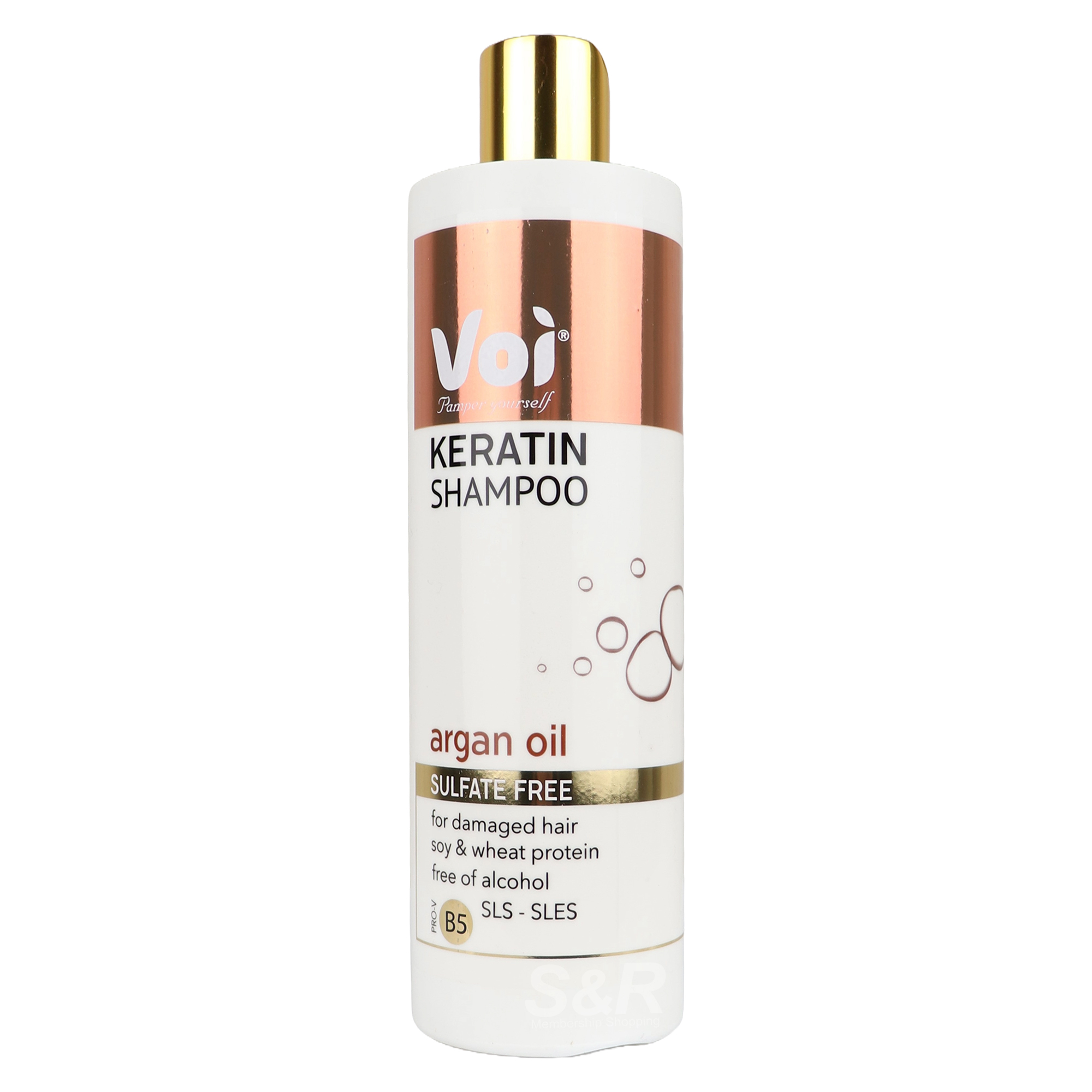 Voi Argan Oil Keratin Shampoo 400mL